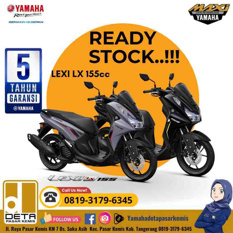 Yamaha LEXI LX 155 Ready Stock!